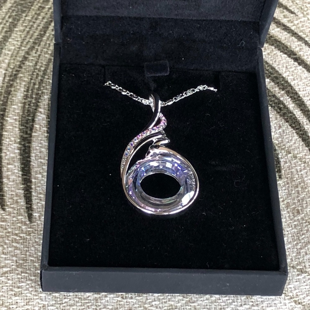 Kate Lynn Wing for Love Rising Phoenix Chain Pendant Necklace Jewelry Box